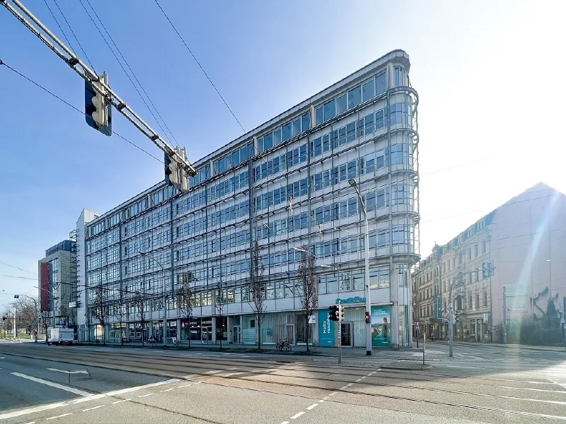Gebäudeansicht 1 - Büro/Praxis mieten in Dresden - Ihr neuer Bürostandort nahe der Dresdner Altstadt | innerstädtische Lage