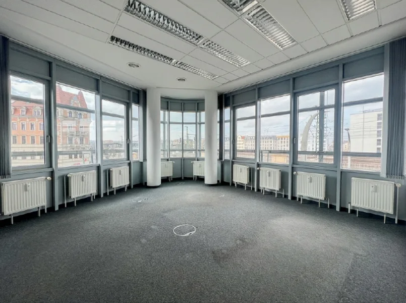 Innenansicht Büro - Büro/Praxis mieten in Dresden - Dresdner Innenstadt | Ihr neuer Bürostandort in zentraler Lage zur Miete