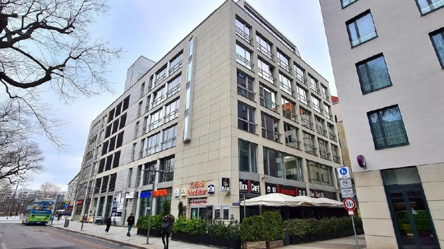 Gebäudeansicht - Büro/Praxis mieten in Dresden - TOP Innenstadtlage | 320 m² vielseitige Bürofläche in Dresden zur Miete!