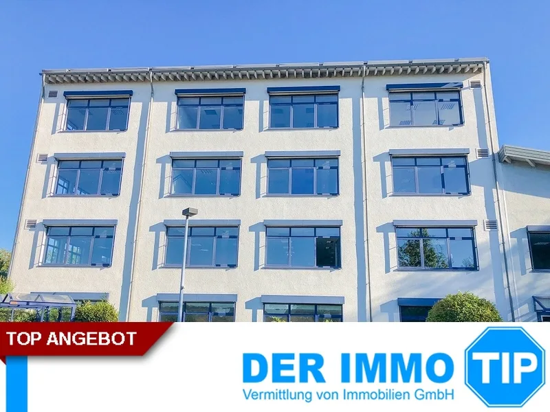 Gebäudeansicht - Büro/Praxis mieten in Pirna - 325 m² zur Miete: Büro in modernem Bürohaus Gewerbegebiet Pirna-Sonnenstein