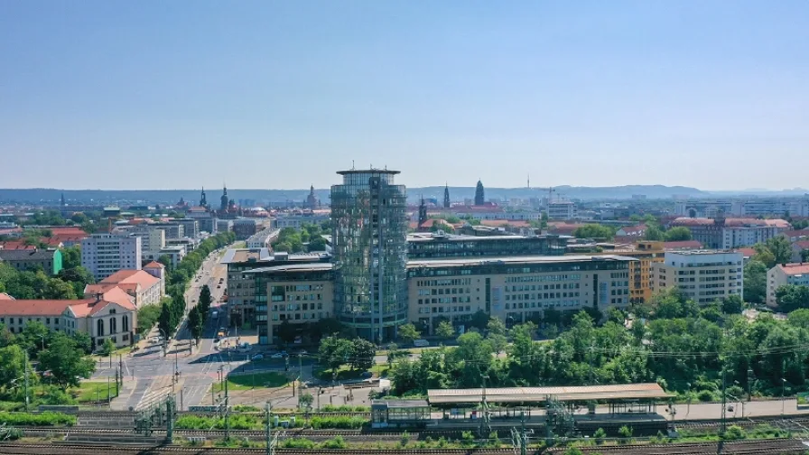 Gesamtansicht - Büro/Praxis mieten in Dresden - Rund 900 m² Bürofläche in Dresdner Innenstadt zur Miete