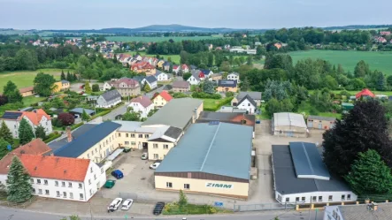 Ansicht Areal - Halle/Lager/Produktion mieten in Ohorn - 600 m² Hallenfläche (G) an der A4 | Vielseitige Möglichkeiten der Nutzung