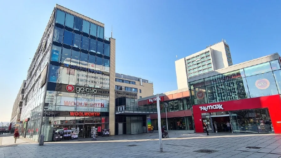 Außenansicht - Büro/Praxis mieten in Dresden - Helle Bürofläche mit ca. 811 m² im Zentrum von Dresden zur Miete!