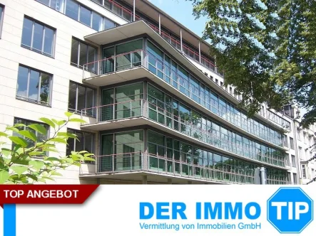 Ansicht - Büro/Praxis mieten in Chemnitz - modernes Büro mit Parkplatz in der Innenstadt von Chemnitz