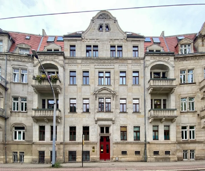 Gebäudeansicht - Büro/Praxis mieten in Dresden - Top Lage | ca. 310 m² Bürofläche in Dresden Südvorstadt | UNI-NÄHE