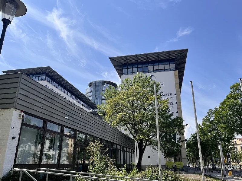 Gebäudeansicht Rückseite - Büro/Praxis mieten in Dresden - TOP Adresse | Innenstadtnah | ca. 760 m² Bürofläche mit bester Verkehrsanbindung