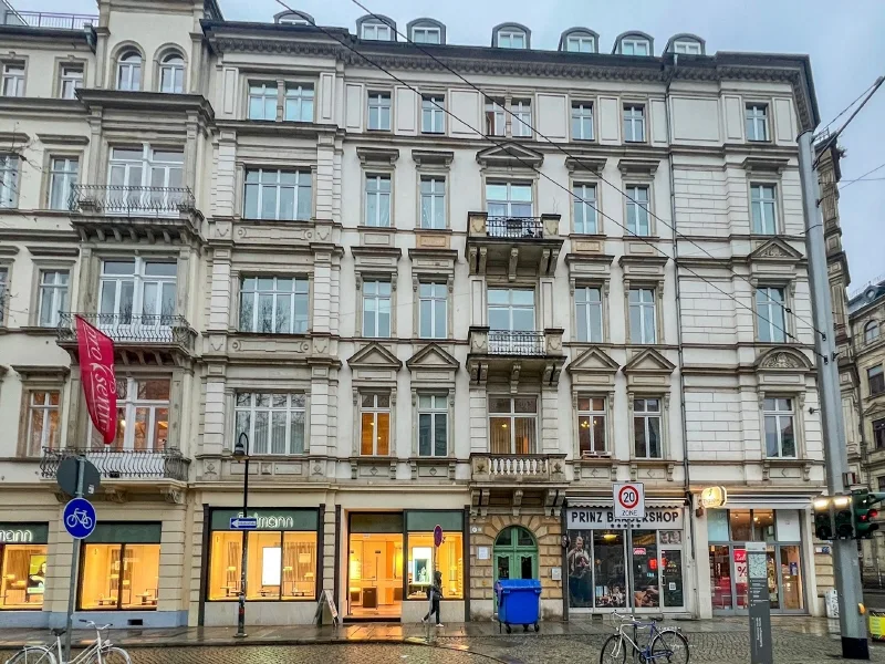 Gebäudeansicht - Büro/Praxis mieten in Dresden - Dresden Neustadt | Ihre Praxisfläche in Top Lage zur Miete