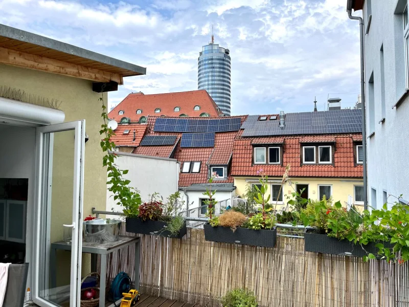 Ausblick von der Dachterrasse