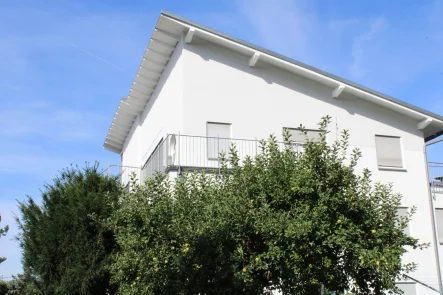 Blick zur Wohnung - Wohnung mieten in Borsdorf - Lichtdurchflutet wohnen in Borsdorf