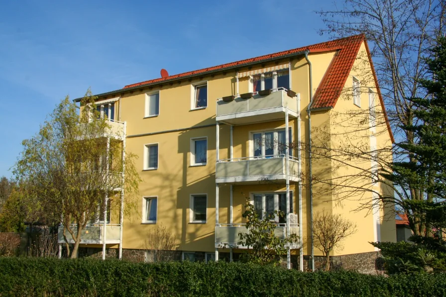 Außenaufnahme - Wohnung kaufen in Jesewitz - Vermietetes Dachgeschoss im Grünen nahe S-Bahnanschluss