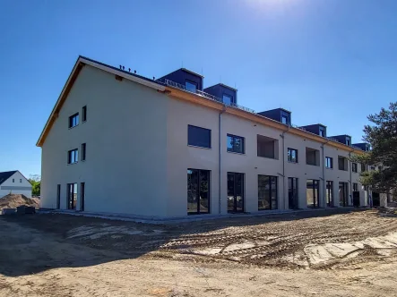 Gebäudeansicht - Wohnung mieten in Leipzig - Modern, Hell, Erstbezug