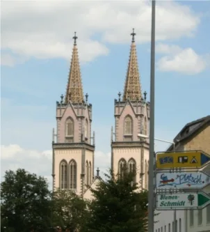 Blick zur St.Aegidien - Halle/Lager/Produktion mieten in Oschatz - Lager ? Werkstatt ? Es liegt an Ihnen !