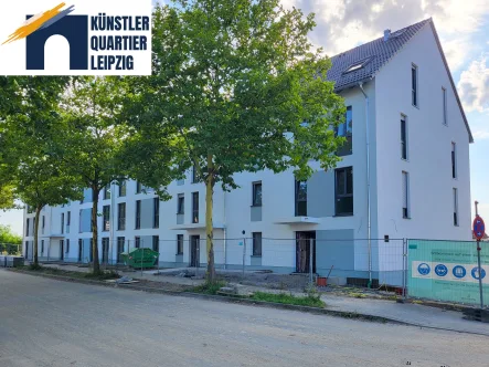 Gebäudeansicht - Wohnung mieten in Leipzig - Erstbezug mit weissem Wohnberechtigungsschein