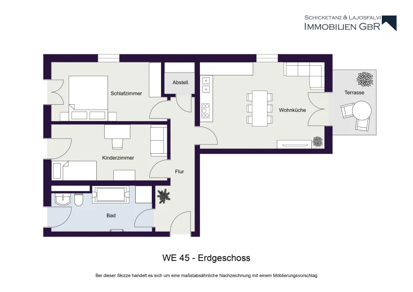 WE 45 - Erdgeschoss