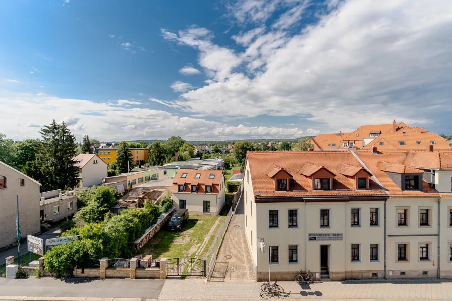 Blick aus dem Fenster