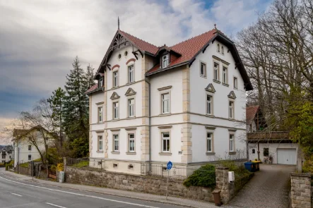Seitenansicht - Wohnung kaufen in Dresden - Charmantes Investment in DD-Bühlau. Tolle Altbauwohnung mit Balkon und Einbauküche.