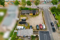 Blick auf das Baufenster