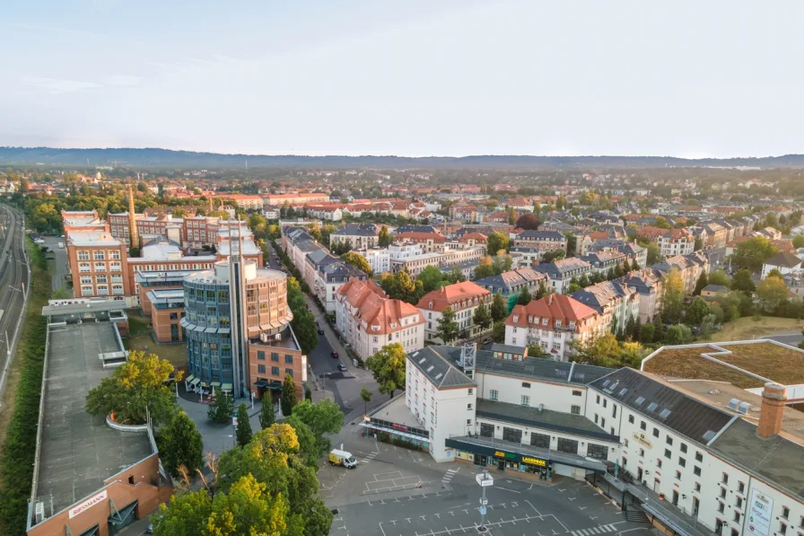 Luftbild_Stadtteil Pieschen-Nord