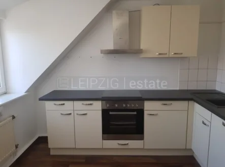 Einbauküche - Wohnung mieten in Chemnitz / Sonnenberg - DG-Maisonette*Aufzug*2 Zimmer*EBK*neue Fenster+Jalousien