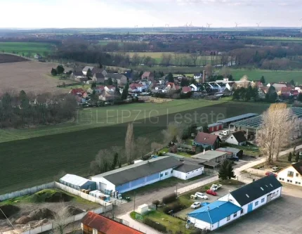  - Halle/Lager/Produktion kaufen in Bad Dürrenberg / Goddula - 548m² Gewerbehalle, auf 1.929m² Grdst. für Handwerk oder Logistik, bei Bad Dürrenberg