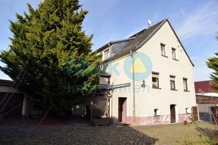 Hofansicht - Haus kaufen in Jesewitz - Einladende Wohnatmosphäre mit Potenzial zur individuellen Gestaltung