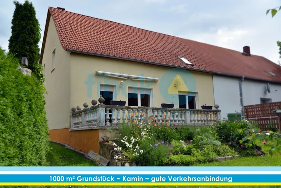 Titelbild 2 - Haus kaufen in Kitzscher - Ein Zuhause zum Wohlfühlen: familienfreundlicher Rückzugsort in Stadtnähe