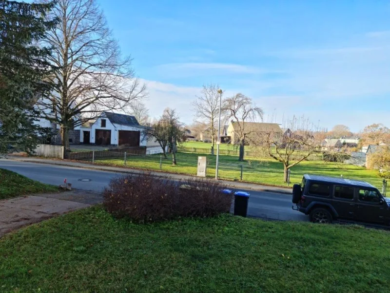 Blick vom Balkon