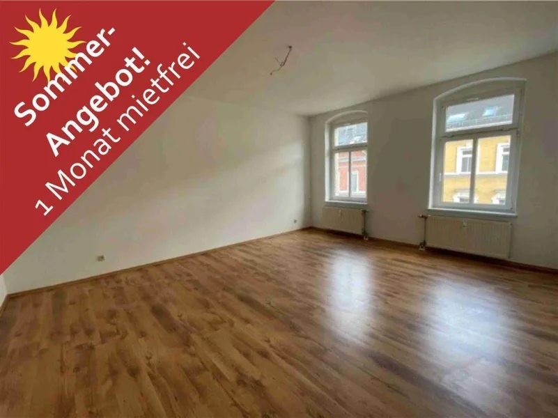 Aktion! - Wohnung mieten in Chemnitz - +++ 1 Monat mietfrei! Helle 3 Zimmer-Wohnung mit Balkon und Aufzug in Bernsdorf +++