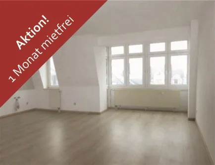 Aktion! - Wohnung mieten in Plauen - +++ 1 Monat mietfrei! Helle 2 Zimmer-Wohnung mit offener großer Küche +++