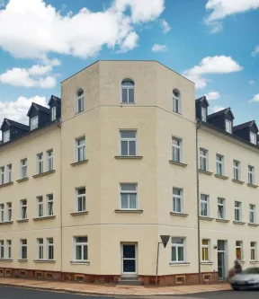 Außenansicht - Wohnung mieten in Glauchau - +++ Singlewohnung in ruhiger aber zentraler Lage +++
