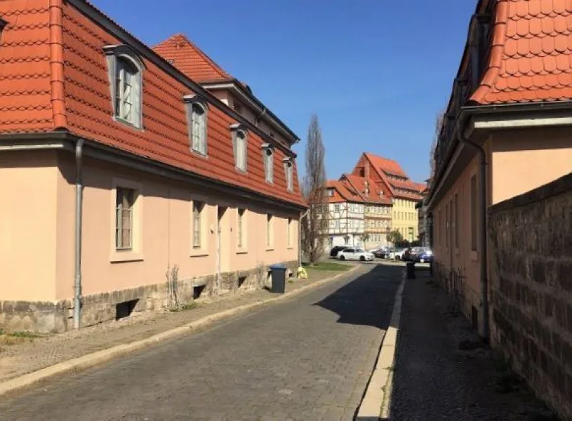 Außenansicht - Wohnung mieten in Halberstadt - +++ 1 Monat mietfrei! Helle 3 Raumwohnung mit Balkon in der Altstadt +++