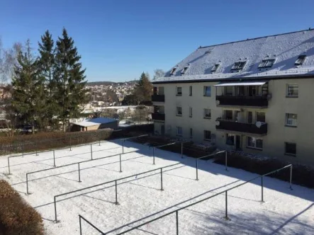 Wäscheplatz - Wohnung mieten in Plauen - +++2 Raumwohnung mit Balkon und EBK +++