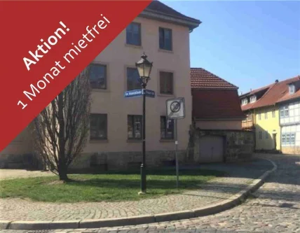 Außenansicht - Wohnung mieten in Halberstadt - +++ 1 Monat mietfrei! Helle 3 Raumwohnung in der Altstadt +++