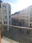 Blick vom Balkon