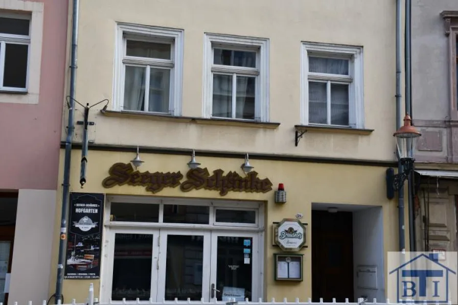 Ansicht - Gastgewerbe/Hotel mieten in Zittau - Charmantes vormalig stadtbekanntes Kultlokal in der Innenstadt