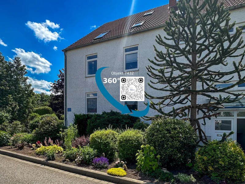 Außenansicht - Wohnung mieten in Naumburg (Saale) - Attraktive 2-Raum-Maisonette-Wohnung in ruhiger, naturnaher Lage von Bad Kösen