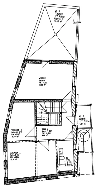 Grundriss Obergeschoss