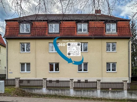 Außenansicht - Bild 1 - Wohnung mieten in Naumburg (Saale) - Viel Licht! Viel Ruhe! Gemütliches Wohnen am westlichen Naumburger Stadtrand!