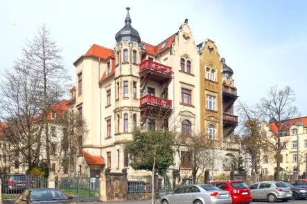 Ansicht - Wohnung mieten in Dresden - Striesen: Maisonette im Souterrain