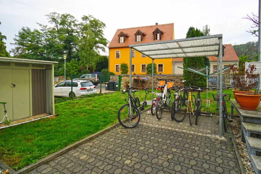 Fahrradabstellplatz