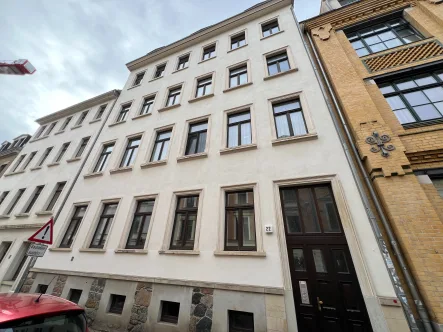 Außenansicht  - Wohnung kaufen in Leipzig - Schicke 2-Zimmerwohnung mit Balkon am Leipziger Zentrum!