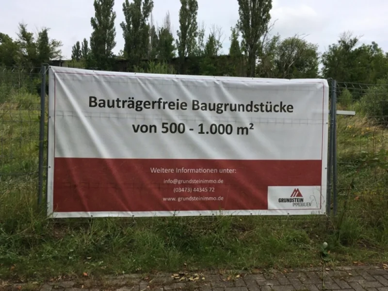 Bauträgerfreie Grundstücke - Grundstück kaufen in Aschersleben - Mehrfamilienhaus-Baugrundstück in Aschersleben