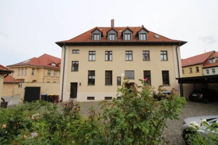 Ansicht - Haus kaufen in Aschersleben - Wohnen und Arbeiten in bester, zentraler Lage