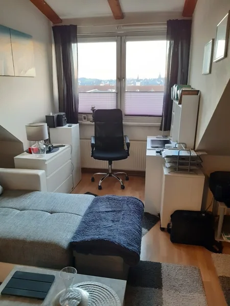 Wohnzimmer mit Aussicht - Wohnung mieten in Aschersleben - Wohnen über den Dächern der Stadt :-)