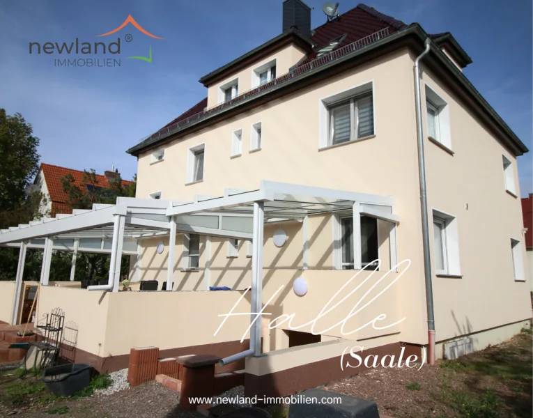 Startbild - Haus kaufen in Halle - Landhausvilla mit Traumgrundstück für alle Wohnideen!