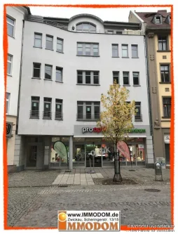 Hausansicht - Büro/Praxis mieten in Zwickau - Schöne helle Gewerbeeinheit mit 3 Zimmern im 1.OG mit Personenaufzug zu vermieten!