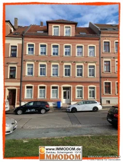 Hausansicht - Zinshaus/Renditeobjekt kaufen in Zwickau - Einsteigerimmobilie für Kapitalanleger zur Erzielung eines passiven Einkommen zu verkaufen!