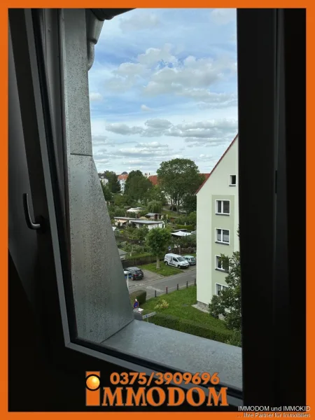 Blick aus dem Fenster