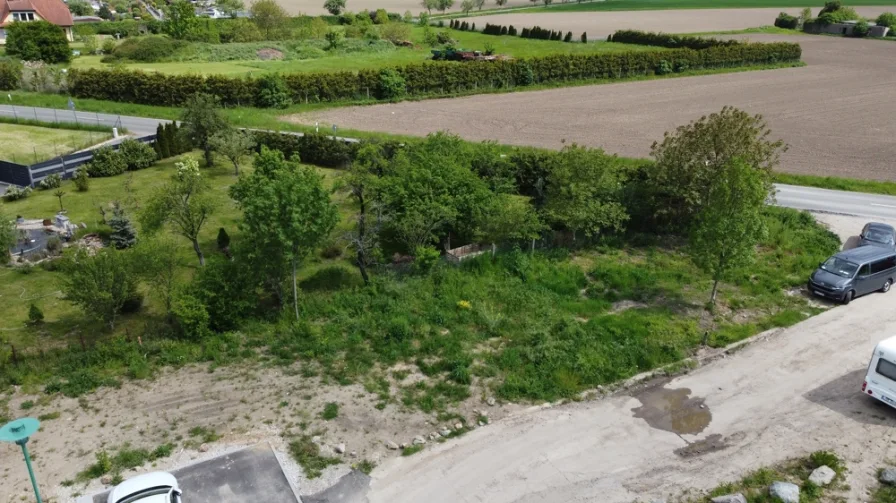 Luftbild Teilfläche 11 - Grundstück kaufen in Wiedemar - Ihr Baugrundstück in ländlicher Idylle. Bauen Sie in Wiedemar.