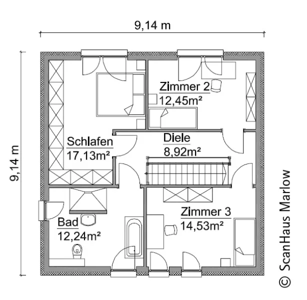 SH-135-S-Obergeschoss